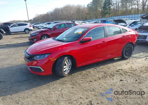 2020 Honda Civic Lx from USA, damaged, VIN 2HGFC2F68LH511336